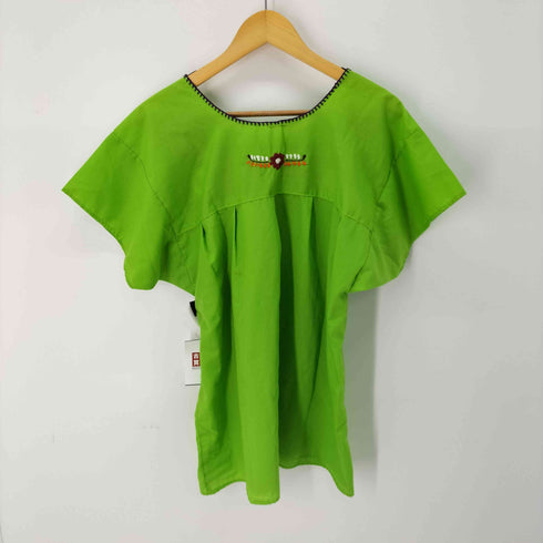 メキシコ刺繍 ブラウス レディース